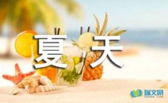 夏天的古诗词